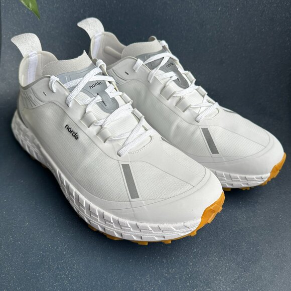 NEW Norda 001A - Men's 12 - White Gum - Trail Running Shoe - 001 A - Picture 5 of 14